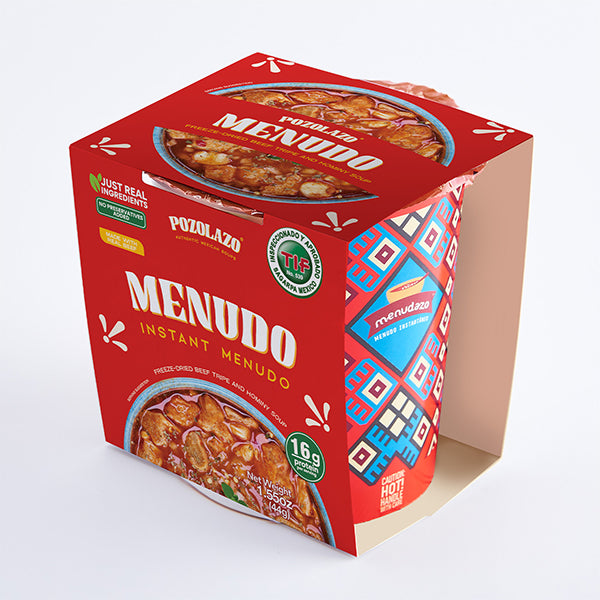 Authentic Mexican Menudo by POZOLAZO -4 Pack