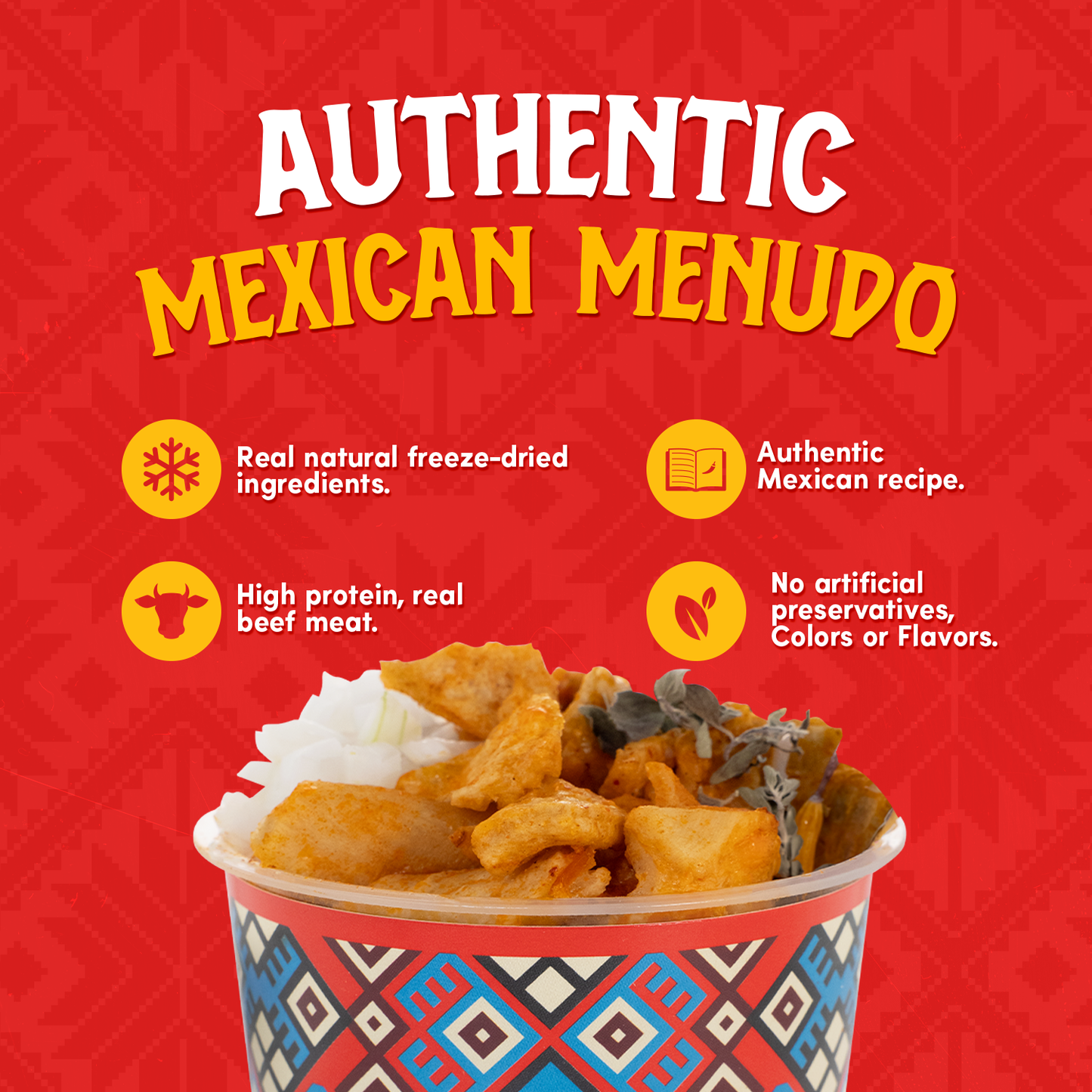 Authentic Mexican Menudo by POZOLAZO -4 Pack