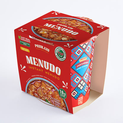Authentic Mexican Menudo by POZOLAZO -4 Pack