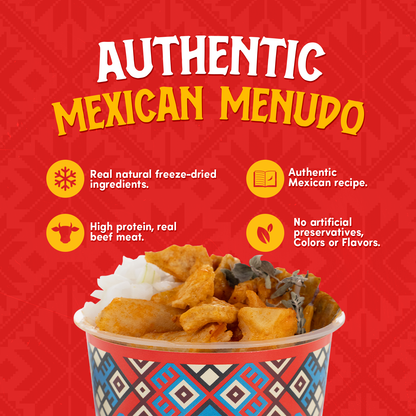 Authentic Mexican Menudo by POZOLAZO -4 Pack