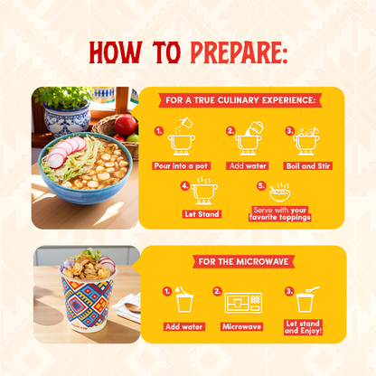 Authentic Mexican Pork Pozole by POZOLAZO - 4 Pack